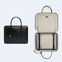 보테가 베네타 겟어웨이 라지 트래블백 블랙